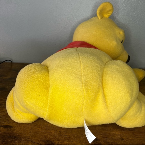 Vintage 2001 Fisher Price Disney Winnie The Pooh Lounging Plush 22” Tags On - Picture 9 of 11